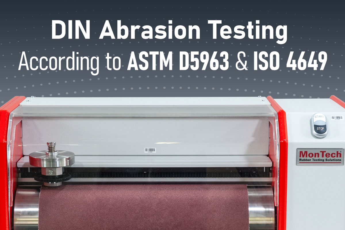 DIN Abrasion Testing According to ASTM D5963 & ISO 4649