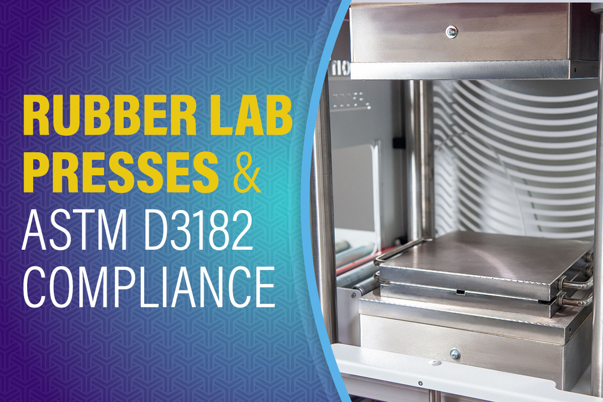 Rubber Laboratory Presses & ASTM D3182 Compliance