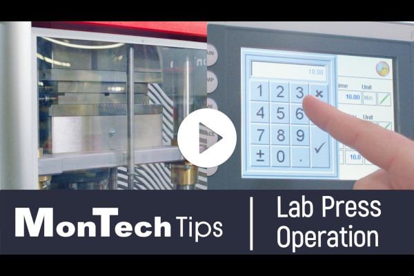 MonTech Tips Video: Lab Press Operation